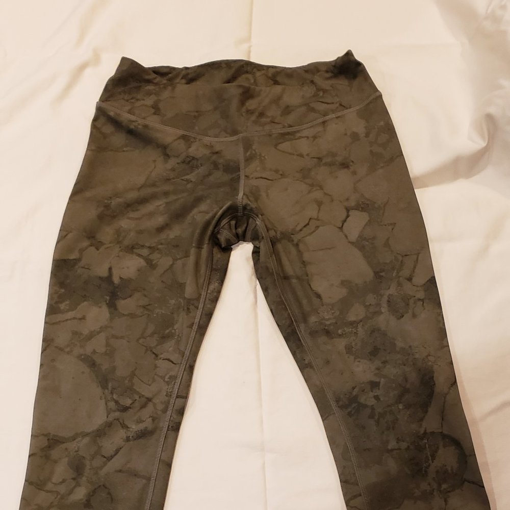 CROSSFIT LUX 3/4 LEGGING - STONE CAMO